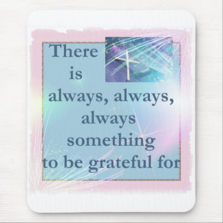 Christian Saying Mouse Pad