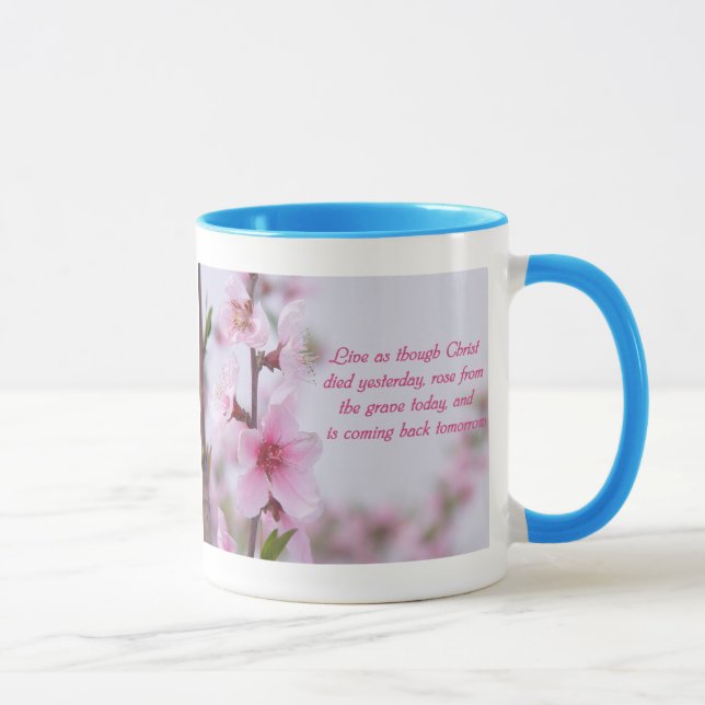 Christian Saying Mug (Right)