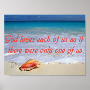 Christian Saying Poster