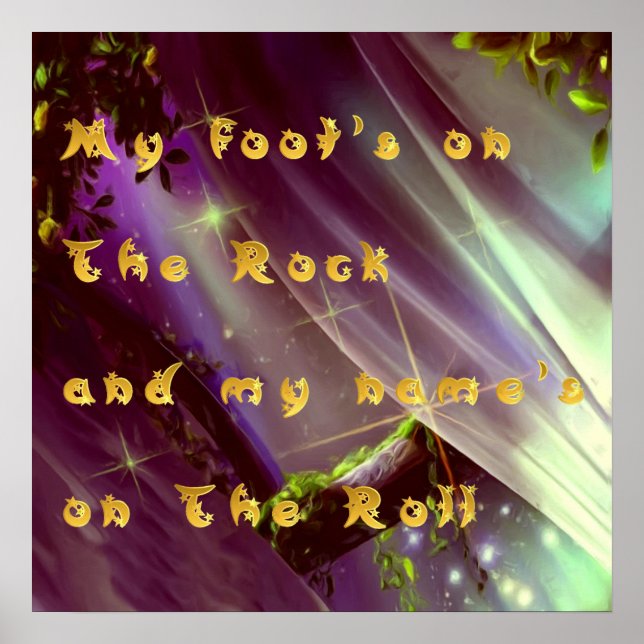 Christian Saying Poster (Front)