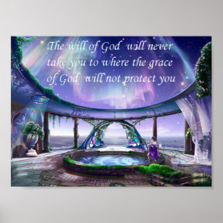 Christian Saying Poster