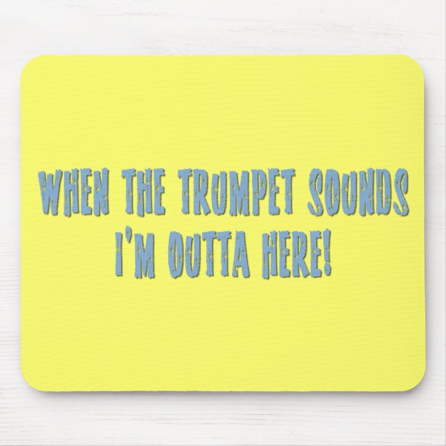 Christian Saying T-shirts and Gifts Mouse Pad (Front)