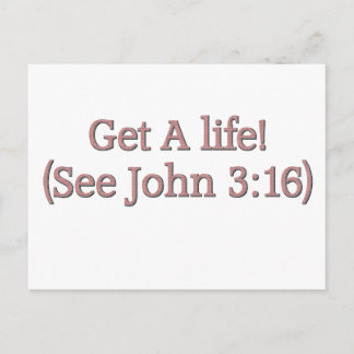 Christian Saying T-shirts and Gifts Postcard