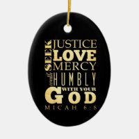 Christian Scriptural Bible Verse - Micah 6:8