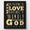 Christian Scriptural Bible Verse - Micah 6:8