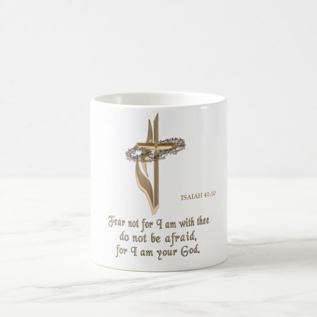 Christian Scripture Coffee Mug (Center)