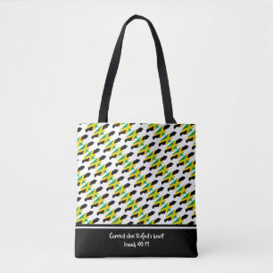 Christian Scripture JAMAICA Isaiah Tote Bag