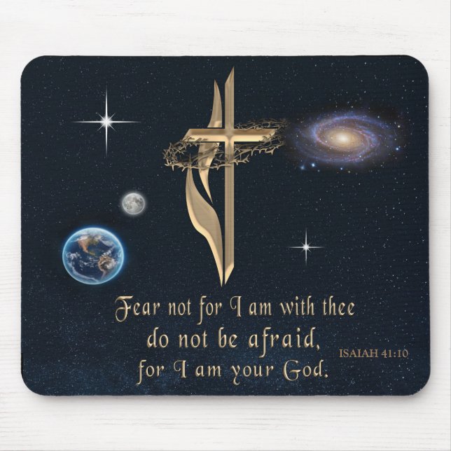 Christian Scripture Mouse Pad (Front)