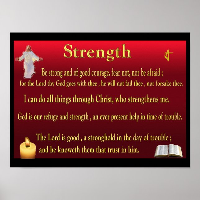 Christian Scripture poster (Front)