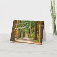 Christian Scripture Sympathy Card Trees and Path