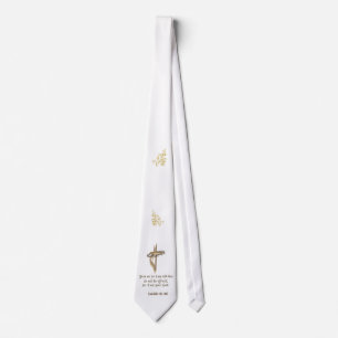 Christian Scripture Tie