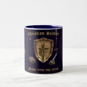 Christian Scripture Two-Tone Coffee Mug