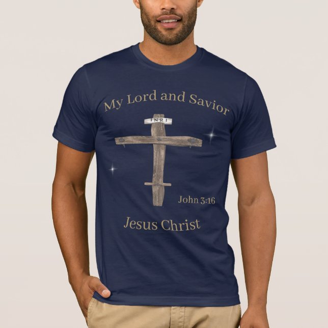  Christian Scriptures  and Back Bible verse T-Shirt (Front)