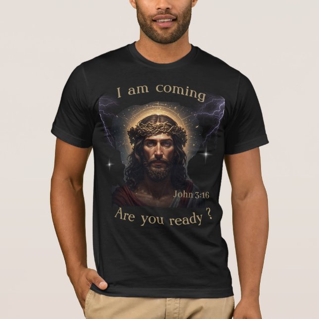  Christian Scriptures   John 3:16 T-Shirt (Front)