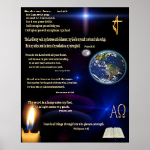 Christian scriptures poster
