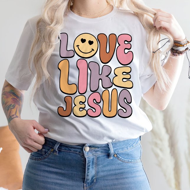 Christian Shirts,Christian Shirt,Love Like Jesus  T-Shirt (Creator Uploaded)
