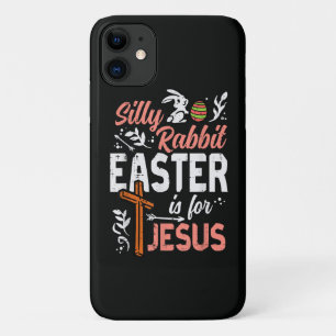 Christian Silly Rabbit Easter for Jesus Case-Mate iPhone Case