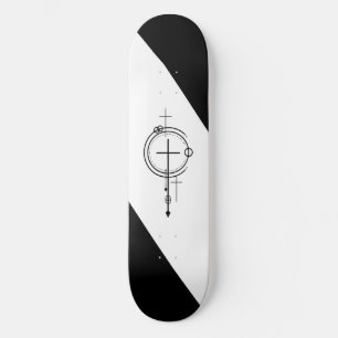 Christian Skateboard Geometric Crosses