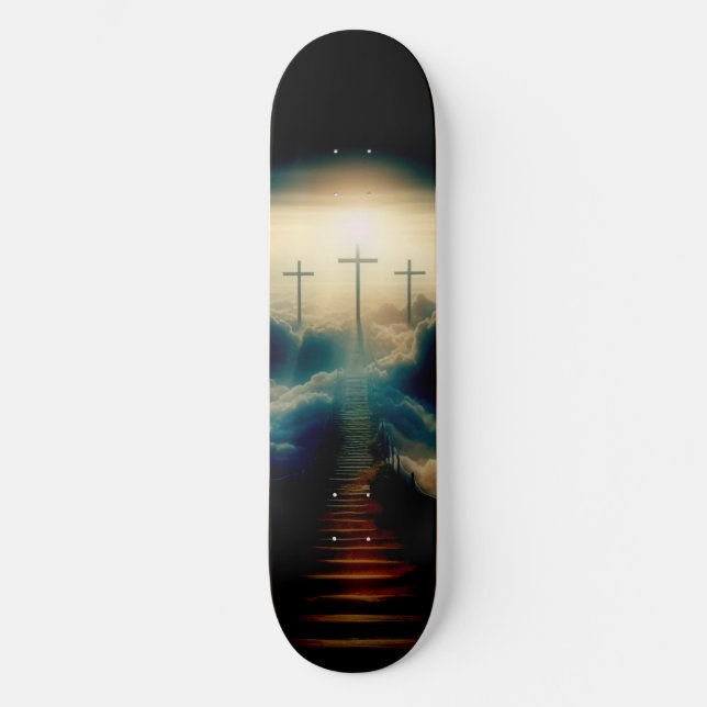 Christian Skateboard The path to heaven (Front)
