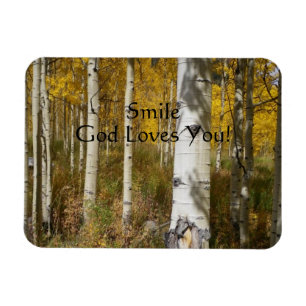 Christian Smile God Loves You Magnet