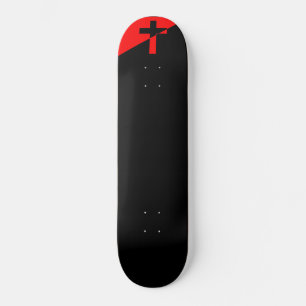 Christian Socialism & Anarchism (Liberation) Flag Skateboard