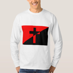 Christian Socialism & Anarchism (Liberation) Flag T-Shirt