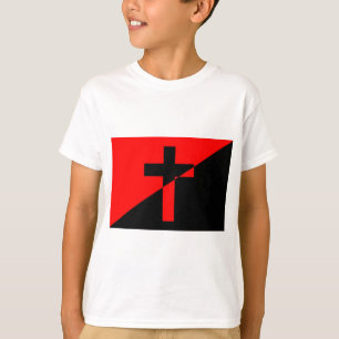 Christian Socialism & Anarchism (Liberation) Flag T-Shirt