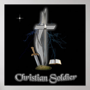 Christian soldier cases poster