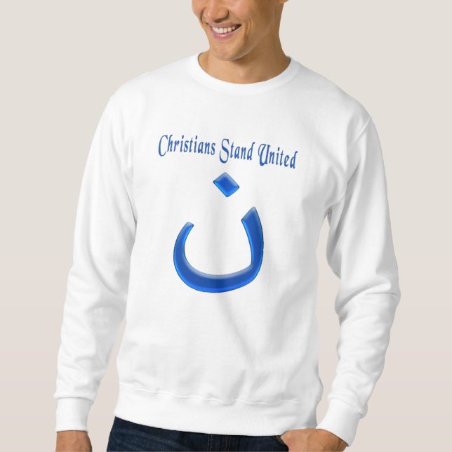 Christian solidarity sweatshirt (Front)
