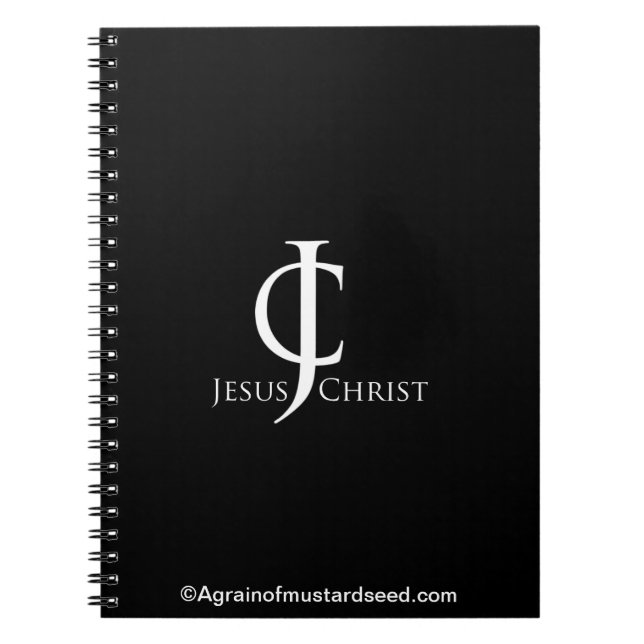 Christian Spiral Notebook (Front)