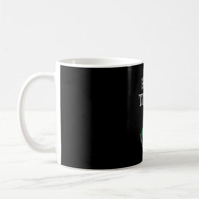 Christian St Patricks Day - Shamrock Holy Trinity Coffee Mug (Left)