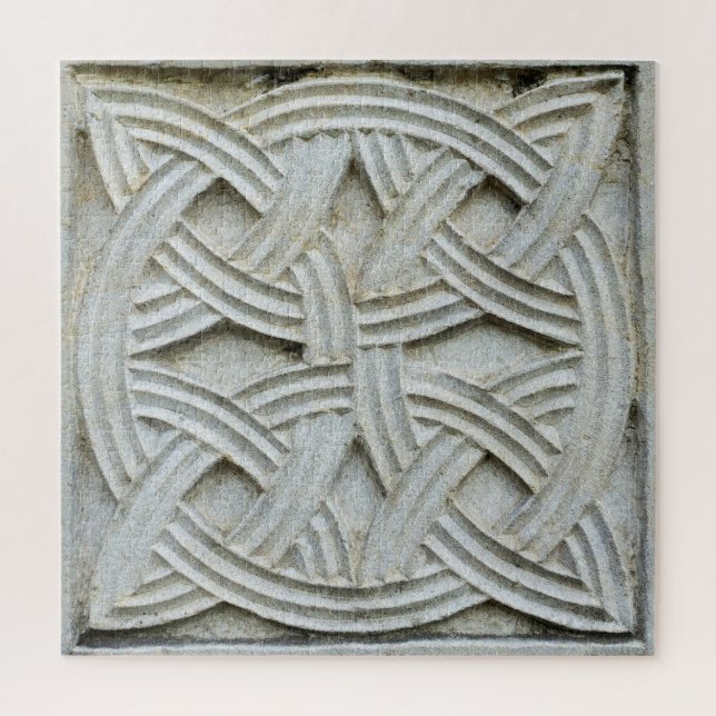 Christian Stone Carving Ancient Pattern Jigsaw Puzzle (Vertical)