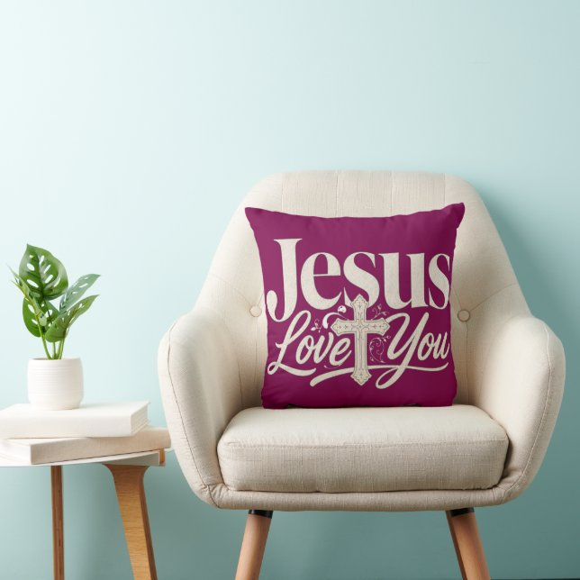 Christian Sublimation Design Cushion (Chair)