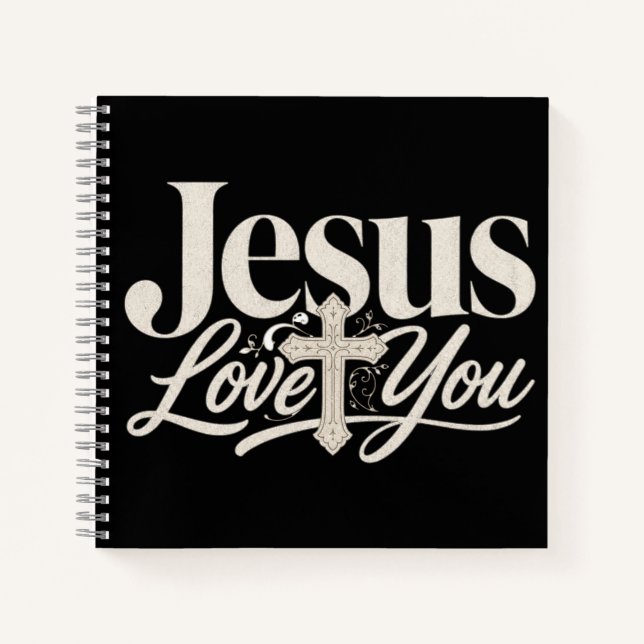 Christian Sublimation Design Notebook (Front)