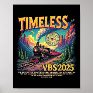 Christian Summer Timeless Vbs 2025 We Through Pati Poster