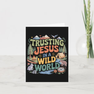Christian Summer True North Trusting Jesus Camp Vb Card