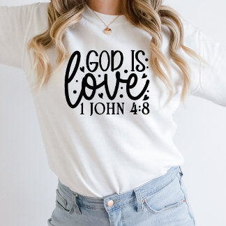 Christian Sweatshirt for Women God is Love