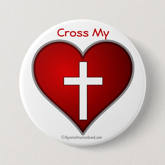 Christian Symbol 7.5 Cm Round Badge (Front)