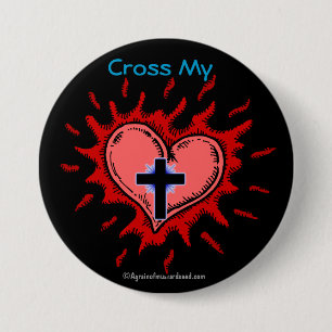 Christian Symbol 7.5 Cm Round Badge