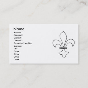 Christian Symbols Business Card