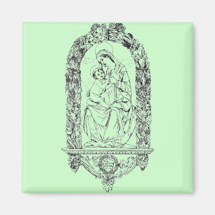 Christian Symbols Magnet