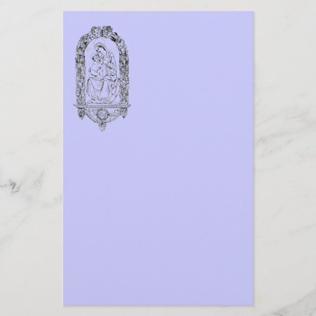 Christian Symbols Stationery (Front)