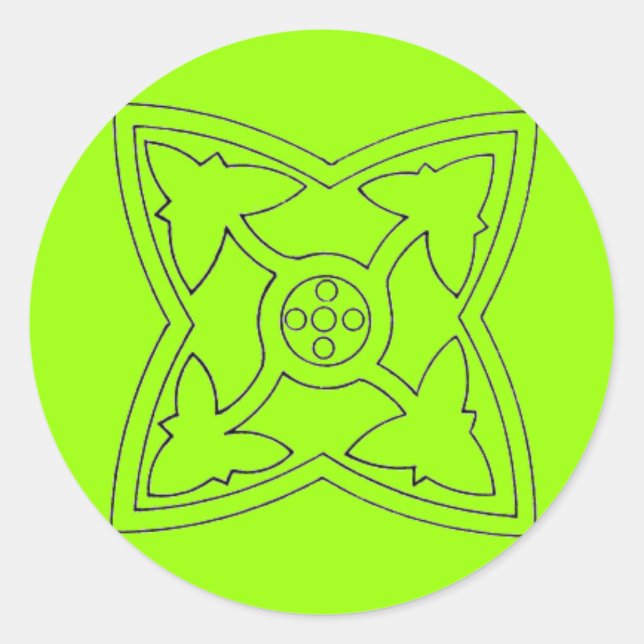 Christian Symbols Sticker (Front)