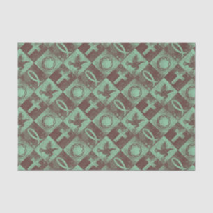 Christian Symbols Tissue Paper