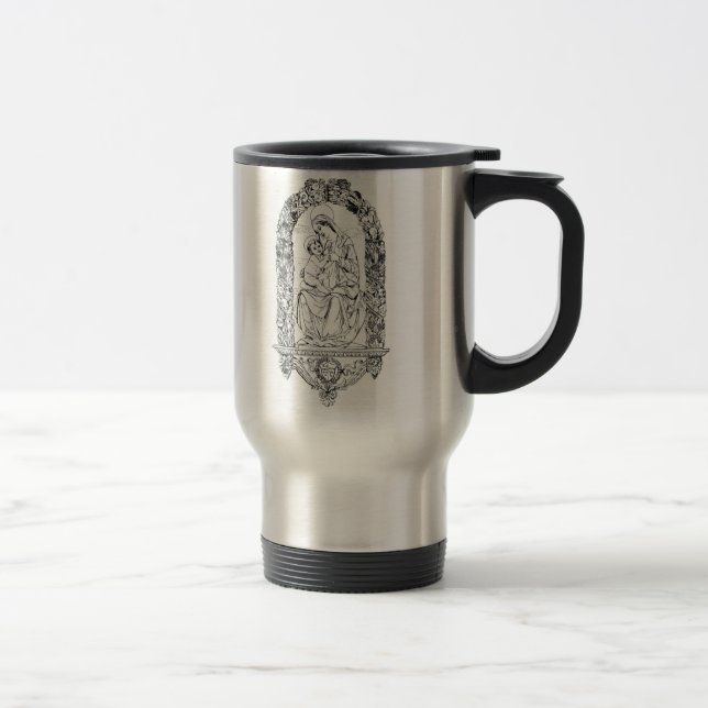 Christian Symbols Travel Mug (Right)