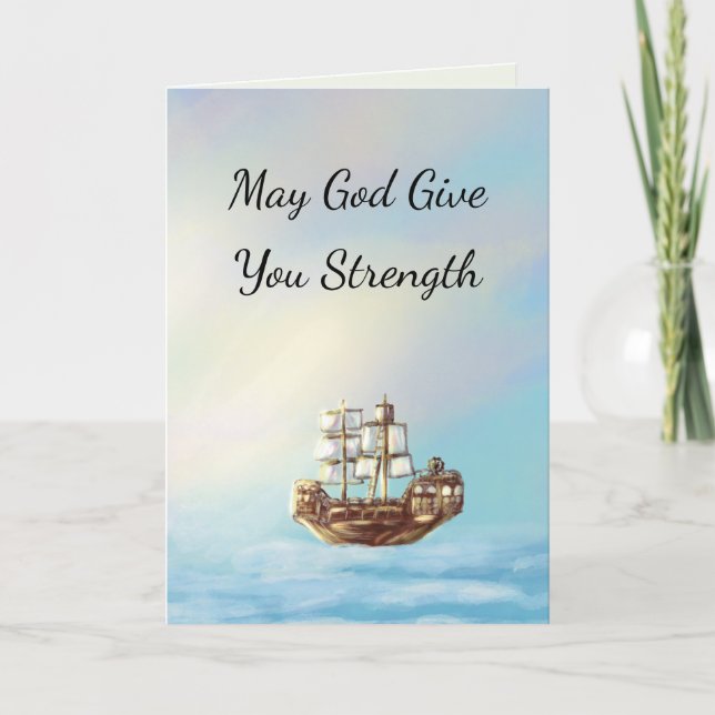 Christian Sympathy Card (Front)