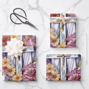 Christian Sympathy  Wrapping Paper Sheet