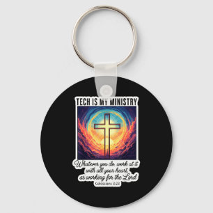 Christian Technology Expert Tech Is My Ministry Je Key Ring