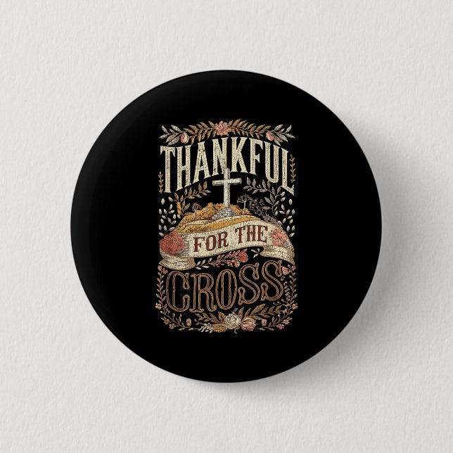 Christian Thanksgiving Shirts And Co. Christian Th 6 Cm Round Badge (Front)
