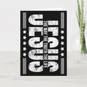 Christian, The Way The Truth The Life Card